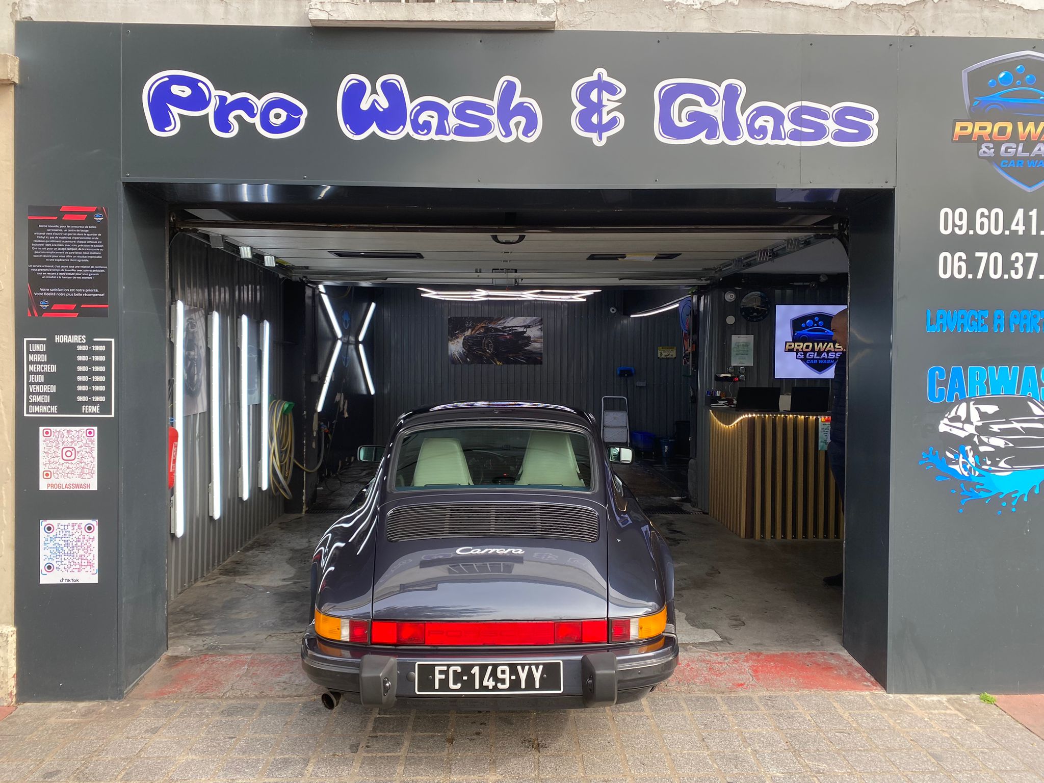 Porsche 911 - Lavage