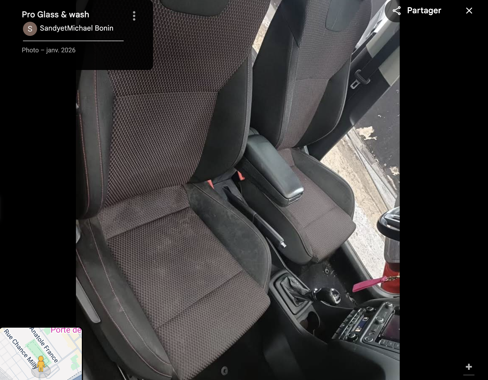 Shampouinage sièges